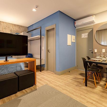Confortavel Loft Em Condominio Com Piscina Bombinhas Exterior foto